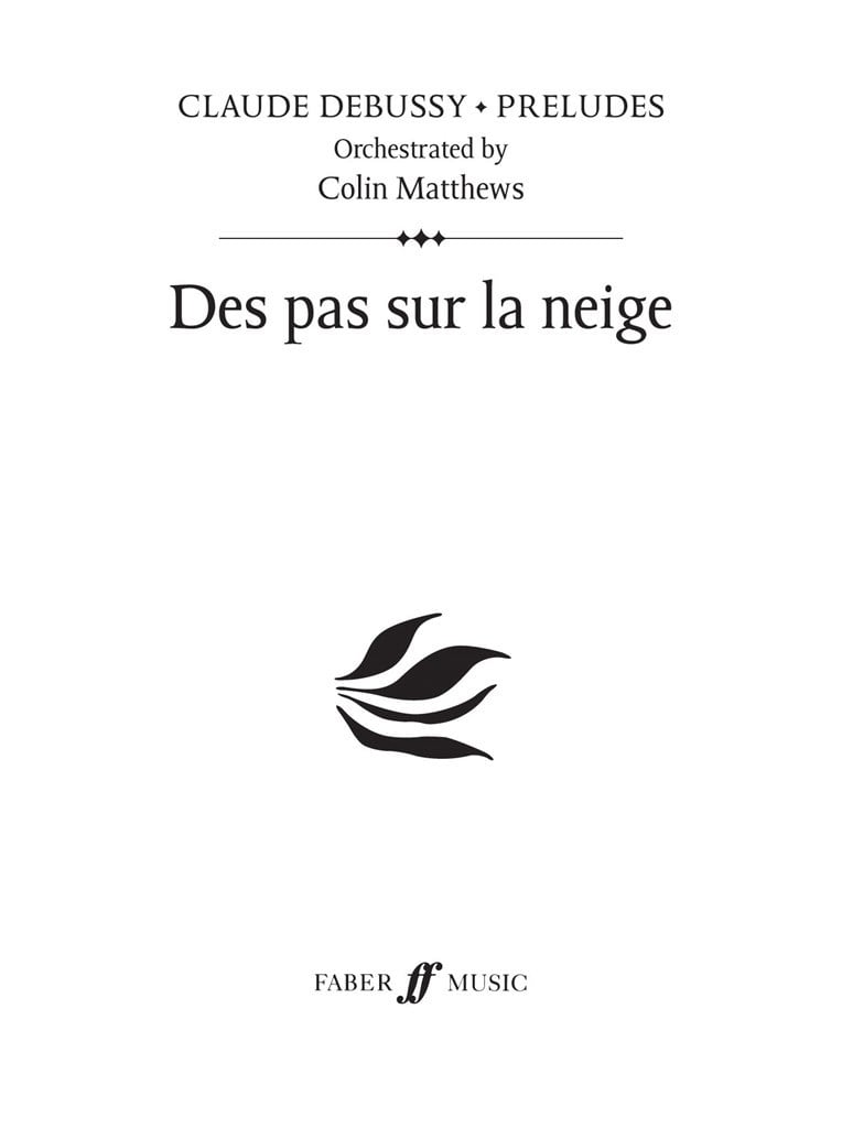Des pas sur la neige (Prelude 19)